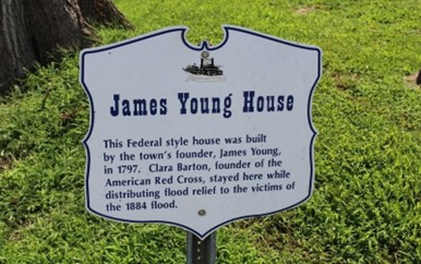 Historic Young House associated with Ann Eliza McCoy