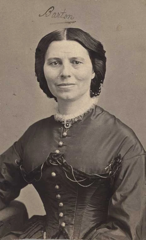Clara Barton, founder of the American Red Cross.