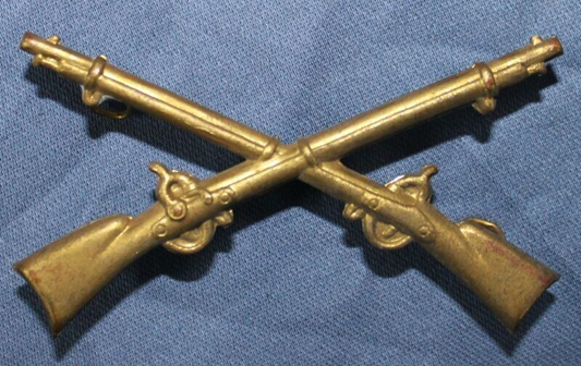 Crossed Rifles Infantry Insignia